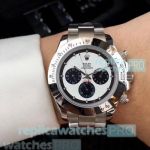 Paul Newman Rolex Daytona Replica Watch White Dial Stainless Steel